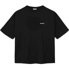 Bareen Box fit Tshirt Logo Mand Black Kortærmede T-shirts Str XL - hos Magasin