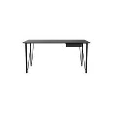 FH3605™ skrivbord med låda, black ash/black