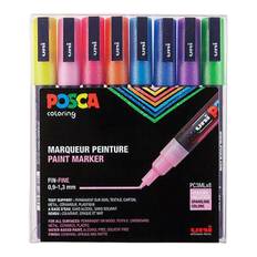 Uni Posca Markers PC-3M, 8set Glitter