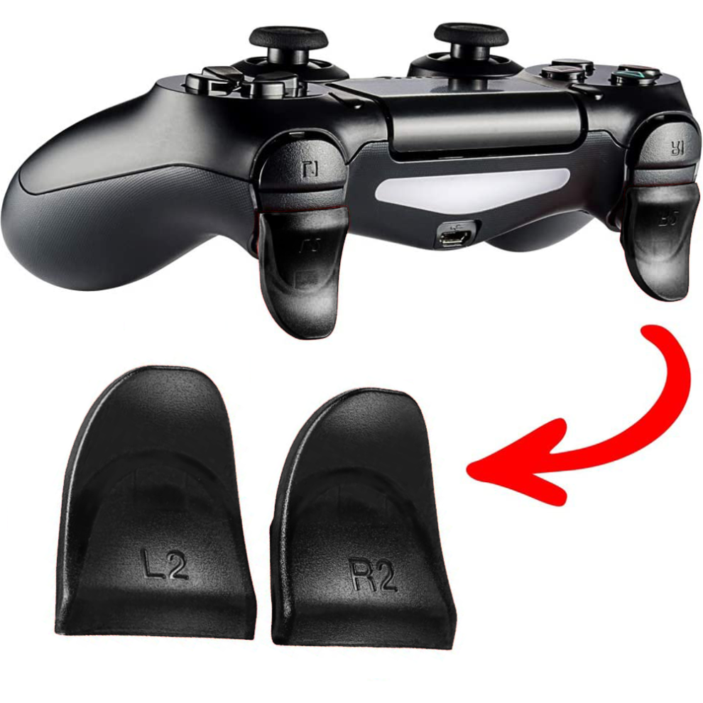 Professionel gaming-opgradering: Udskiftning af triggerknapper og fjedre i høj kvalitet til PS4-controllere, brugerdefinerede sæt, der forbedrer