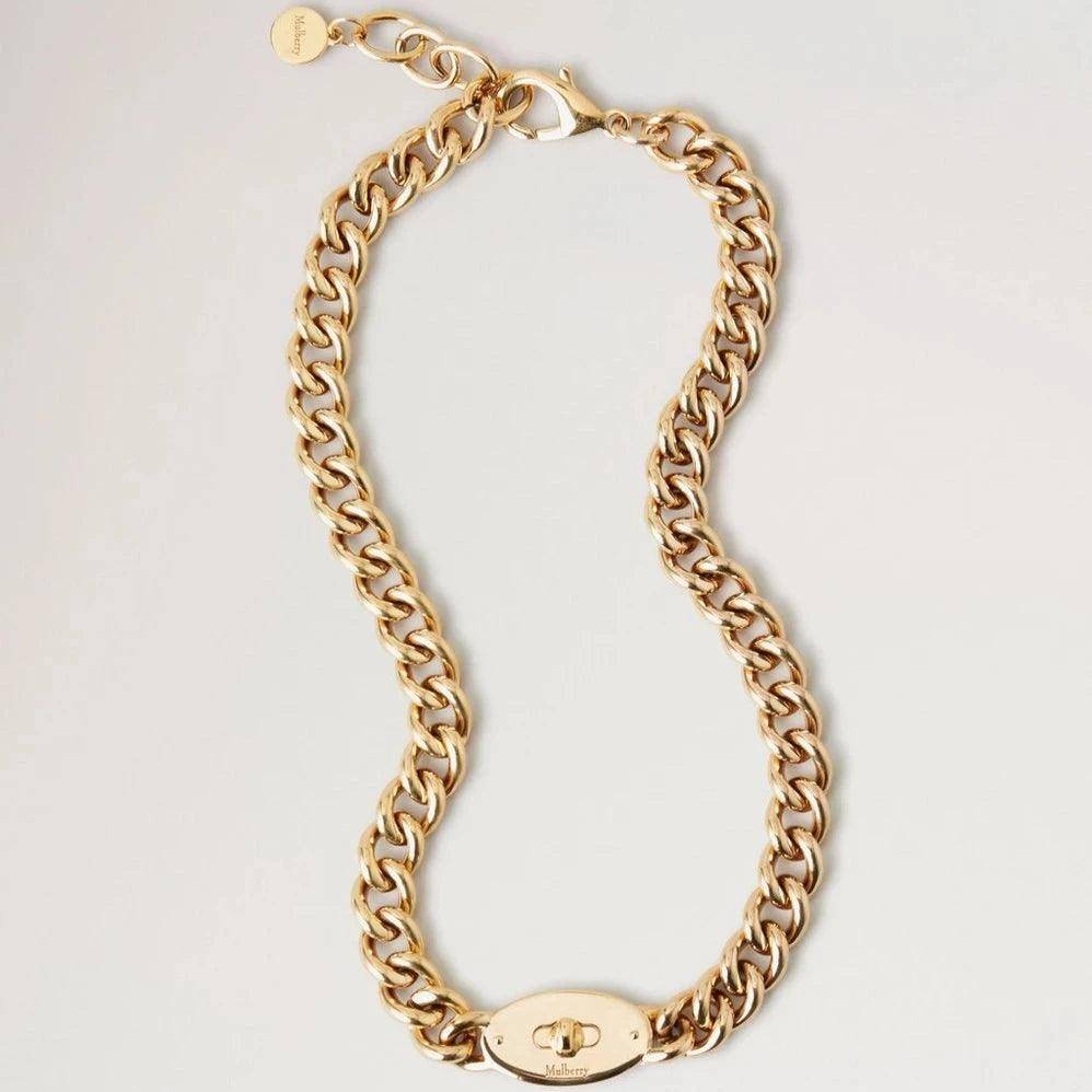 Mulberry Bayswater Chunky Chain Necklace Halsband