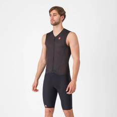Castelli Free Sanremo 3 SL Tri Suit Black, Str. M - Svart (M)
