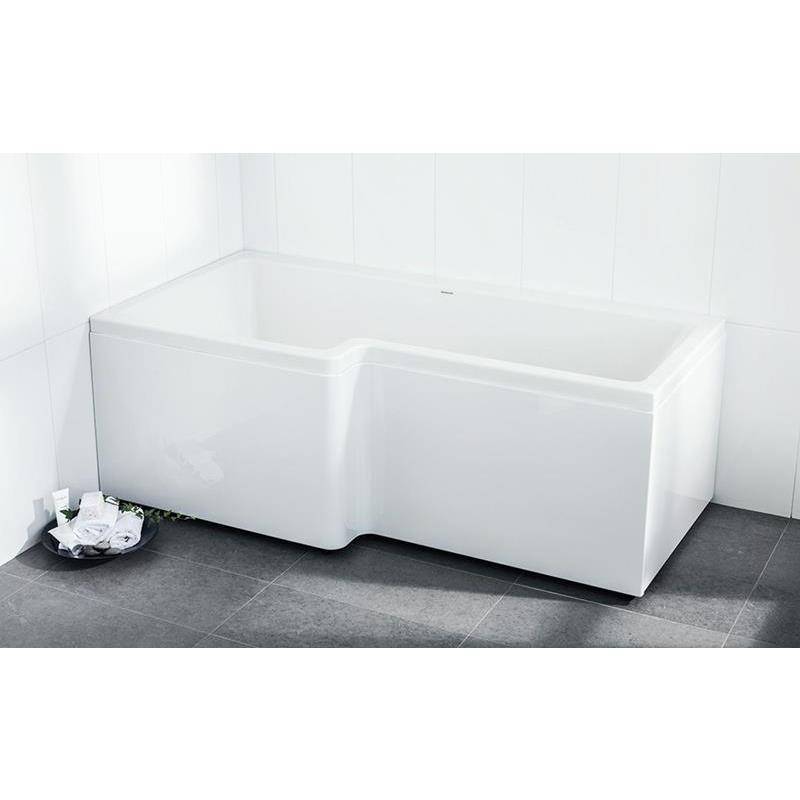 SVEDBERGS Duschbadkar TORNE VÄNSTER (Bredd: 150 cm Typ: Med gavel)