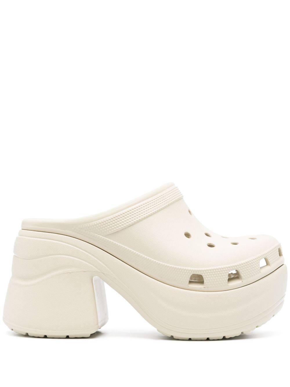 Crocs - Siren träskor med perforerad detalj 95 mm - unisex - Termoplastisk/Termoplastisk/Termoplastisk - 7 - Neutral