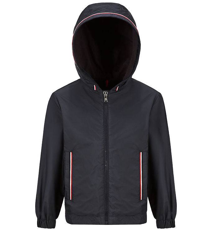Moncler Jacka - Granduc - Marinblå - Moncler - 10 år (140) - Övergångsjacka