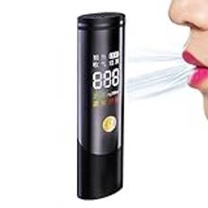 breathalyserr - Alcohol Tester | Accurate Digital Rechargeable Fast High-Accuracy Portable Alcohol Breathalyzer Tester, for Alcohol Monitoring, Personal Use, Home Use, Drivers