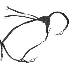 HorseGuard Dian Brystplade med Martingale - Sort (Full)