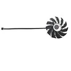 BDAKQJV grafikkort kylfläkt 82 mm 87 mm 4 stift PLA09215S12H T129215SU RTX3080 3090 grafikfläkt för RTX 3070 3080 Ti RTX 3090 Vision OC 3X (C 87MM)