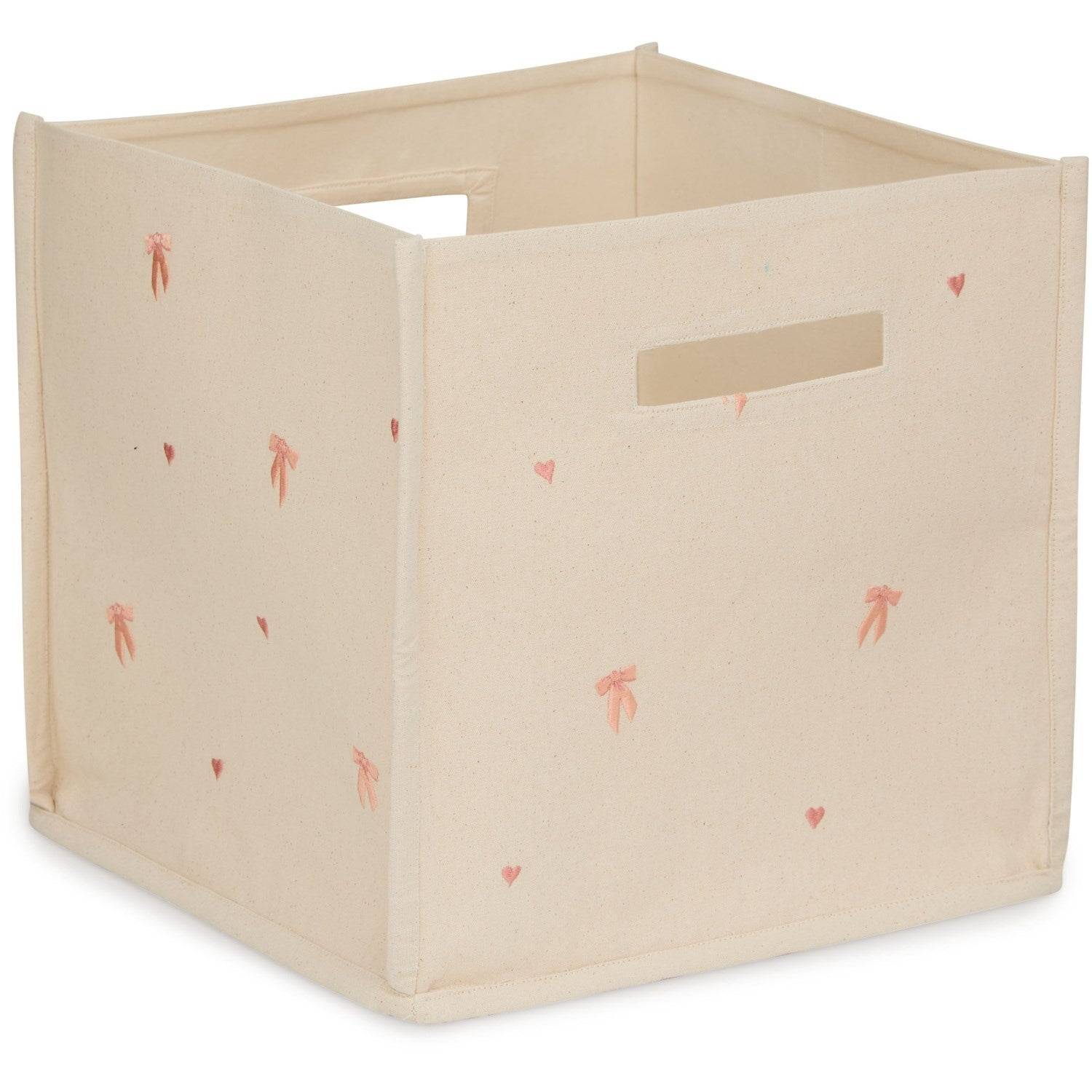 Cam Cam Copenhagen Bows Canvas Opbevaring Kurv