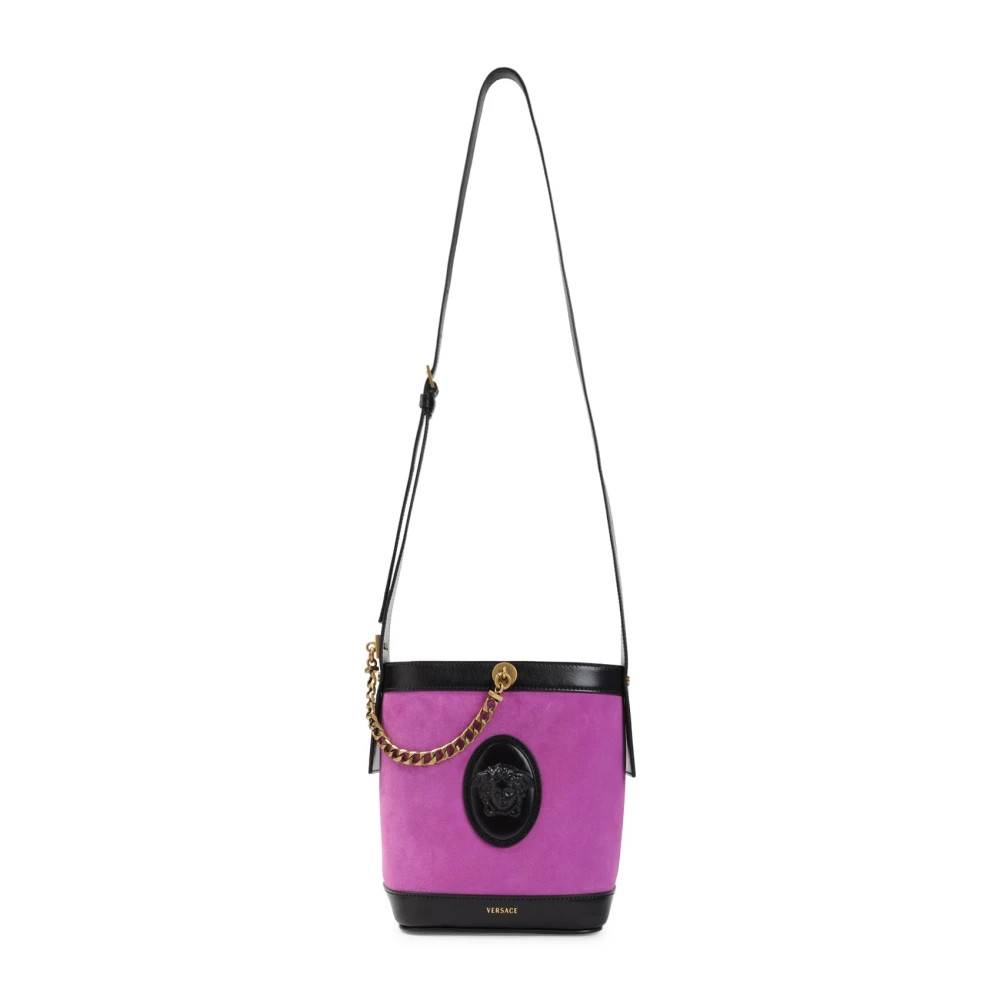 Versace Mini Bucket Bag - Tasker - Dame - Lilla - ONE SIZE - Uld