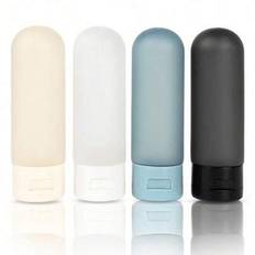 1pc/4pcs Leak-Proof Travel Bottles For Shampoo, Conditioner & Body Wash - 60ml Refillable Squeeze Containers With Storage Bag, Portable Toiletries For - Multicolor - 60ml