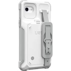 Urban Armor Gear WF0000044130 Mobilfodral med trådlös laddning Apple iPhone SE (2022 & 2020) Vit-grå inbyggt batteri WF0000044130