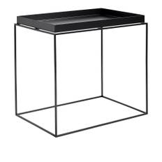 HAY - Tray Table - Large - Black - Bakkeborde - Sort - Metal