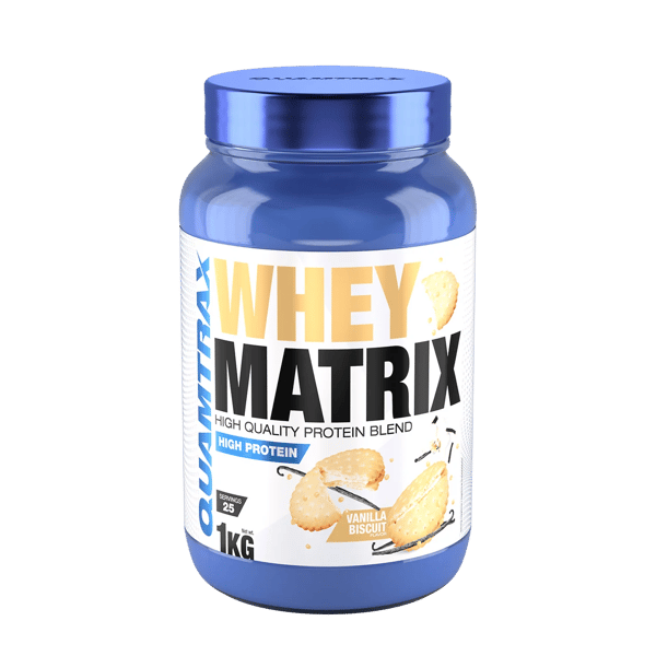 Quamtrax Whey Matrix 1 kg – Vanilla Biscuit