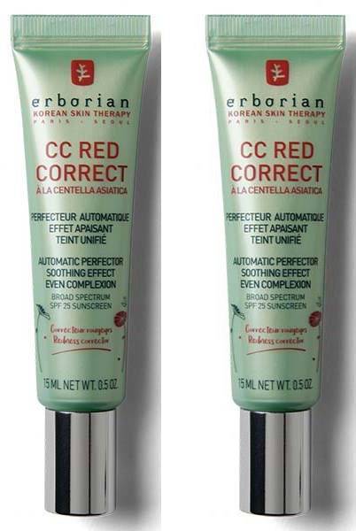 Erborian Bundle CC Red Correct 15 ml x 2