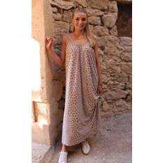Liberte Kjole - Alma Long Strap - Desert Lux Leo