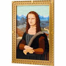 Lego Mona Lisa Byggklossar Art 31213 konstverk byggande kreativitet inredning dekoration
