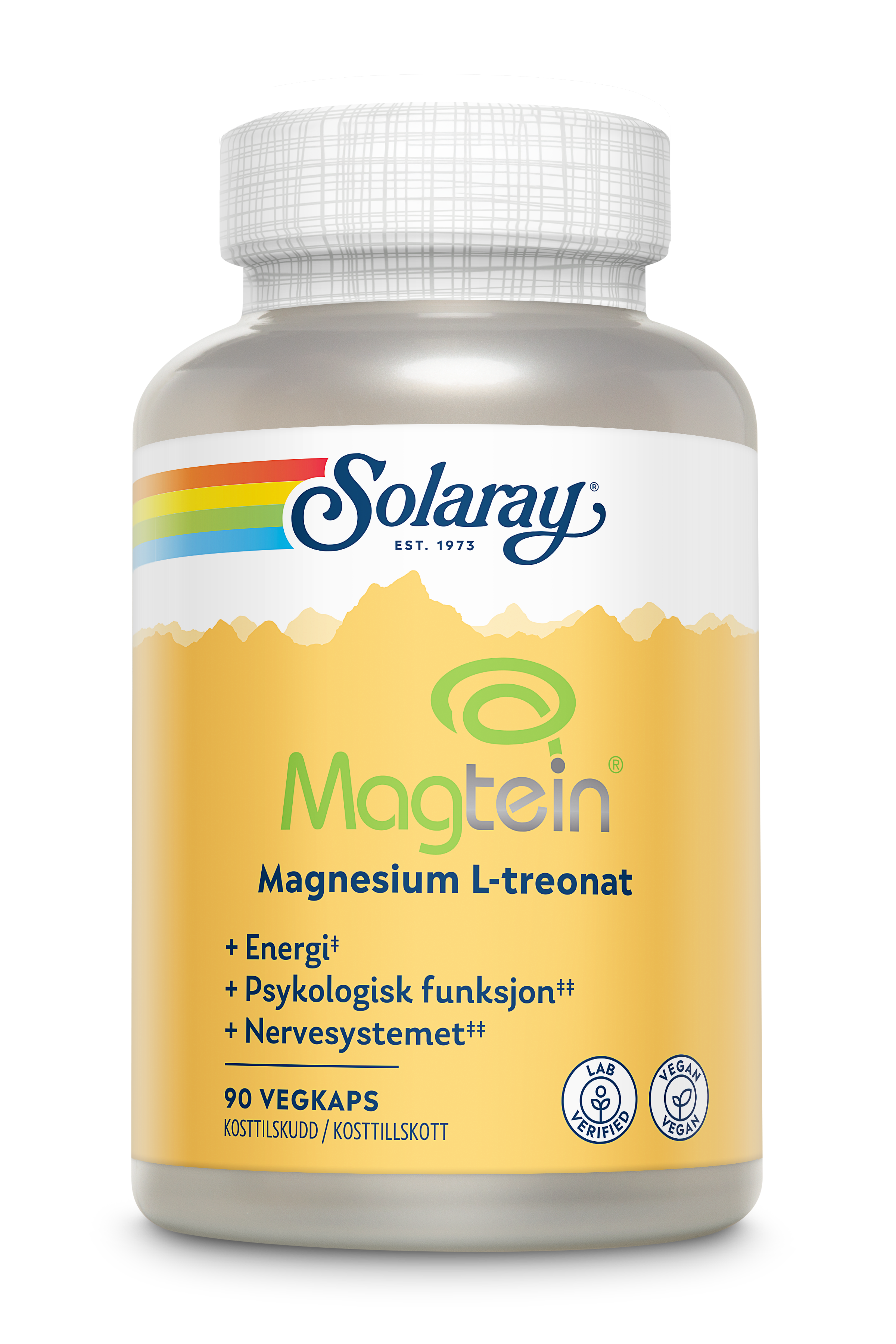 Solaray Magnesium L-treonat 90 kap