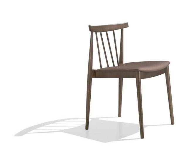 Andreu World Smile stol 0324 - Sort / Wenge bejds