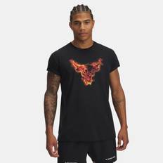 Project Rock Cap Sleeve Men's T-Shirt Black / Castlerock S