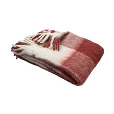 Magasin Fluffy/rust,Plaid NO_SIZE Plädar - 0008 (NO_SIZE)