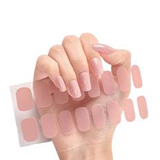 Deni Carte Gel Stickers - UV/LED hærdede neglestickers, forskellige intense røde farvestoffer