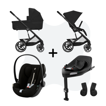Cybex Balios Travelsystem 2025 4in1 Moon Black Cloud G