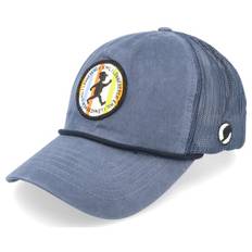 Emil I Lönneberga - Blå trucker Keps - "Emil Striped Circle Unstructered Navy Trucker " @ Hatstore