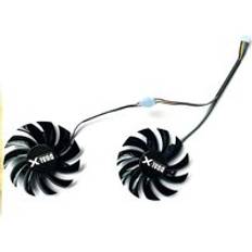 2 st 75mm fd7010 h 12s 4 stifts kylfläkt för sapphire r9 270 hd 7870 dubbel x-fläkt gtx 550 750 770 ti asus gtx 760 12v 0.35a kylfläkt