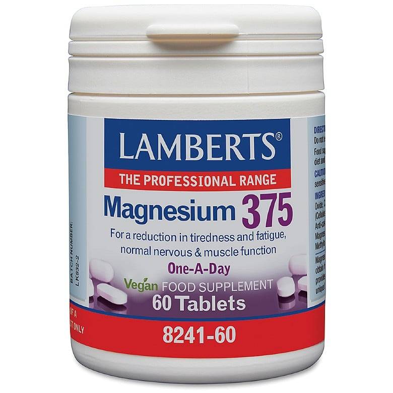 Magnesium 375mg One-A-Day – Lamberts