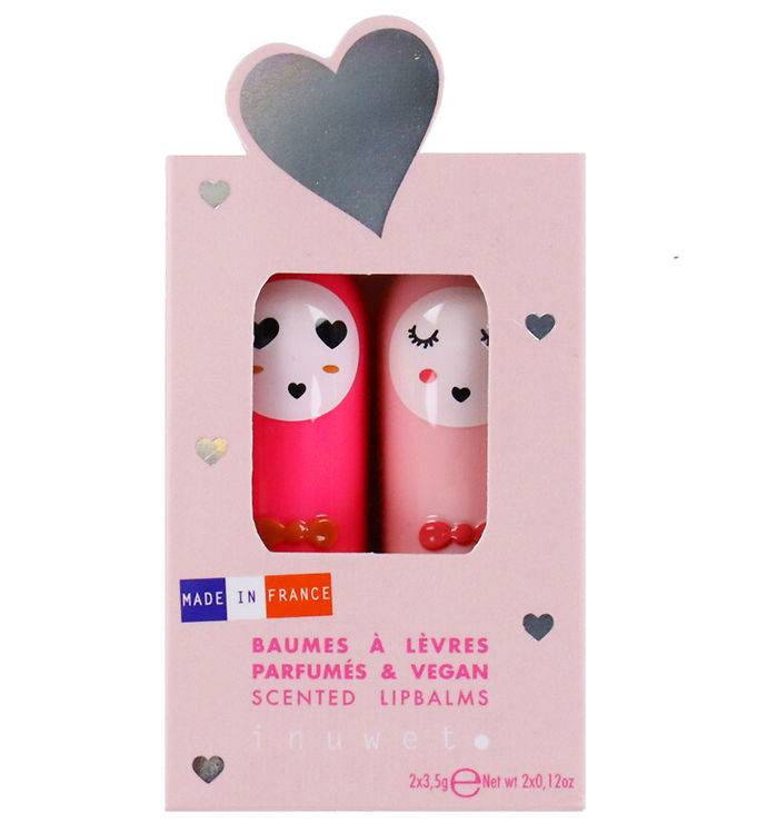Inuwet Läppbalsam m. Doft - 2-pack - Bloom - Inuwet - One Size - Vårdproduktar