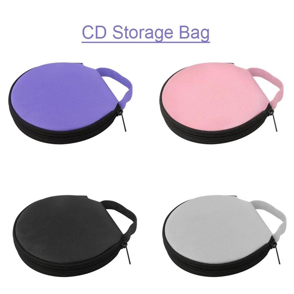 20 Kapacitet för bil hemma Skivförvaring Bärfodral Skivhållare CD DVD VCD CD-fodral Hållare DVD-fodral violett