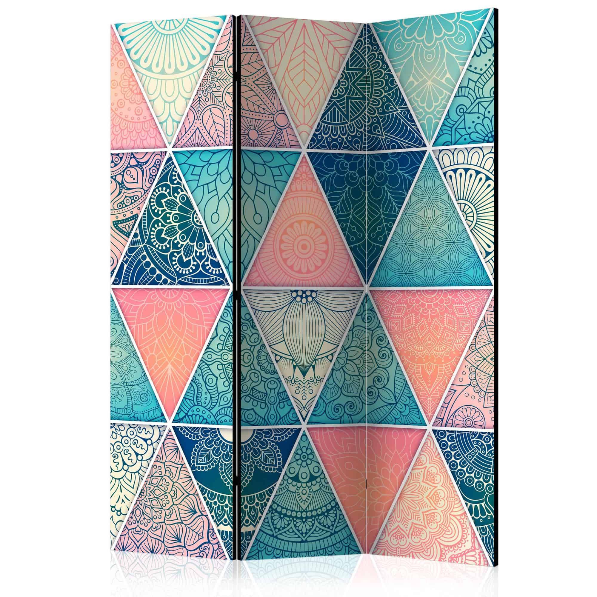 Skærmvæg Oriental Triangles