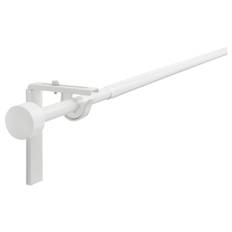 RÄCKA gardinstångskombination, vit, 120-210 cm