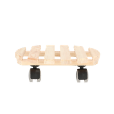 Esschert Design - Planterullevogn Natural Ø29cm, indendørs