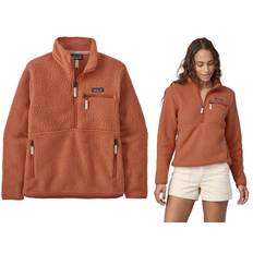 Patagonia Women's Retro Pile Fleece Marsupial-Sienna Clay (SINY)-XL