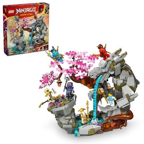 LEGO NINJAGO Dragon Stone Shrine, Build and Display Ninja Toy med 6 Ninja Actionfigurer, Advanced Building Ninja Kit, födelsedagspresent idé för pojkar och flickor i åldrarna 13 år och uppåt, 71819