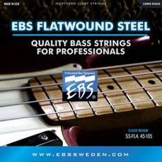 EBS SS-FL4 Flatwound Stainless Bass Strings 45-105