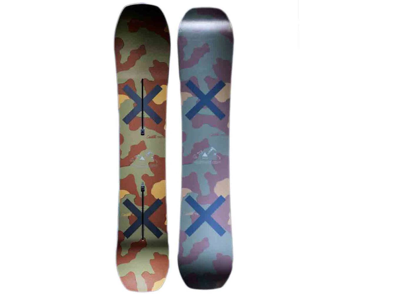 Virgil Abloh x Burton "2" Snowboard Wood - 156