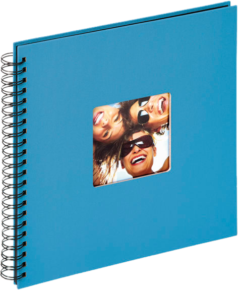 Walther Fun Wire-O Album 30×30 cm Oceanblue