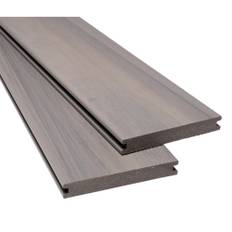 Trall Komposit 20X140X4000Mm Silvergrå