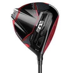 TaylorMade Men's Black and Red Lightweight STEALTH 2 Plus Regular Mitsubishi Kai'Li 60 Left Hand Golf Driver, Size: 10.5° | American Golf