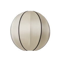 IDOCHINA ROUND XL Takarmatur - Beige/Svart Ø58cm