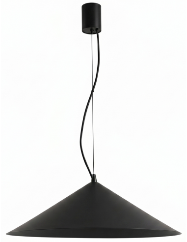 FINT Loftlampe i stål Ø50 cm 7,5W LED - Sort