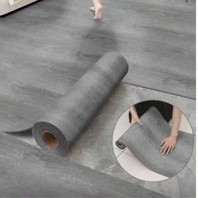 Självhäftande vinylgolv i rulle, 17,72"x118,11", vattentäta, självhäftande golvplattor för kök, badrum, sovrum, vardagsrum, husbil, enkel gör-det-själ - Multifärgad (45*300 cm,60*300 cm/23,6*118 tum)