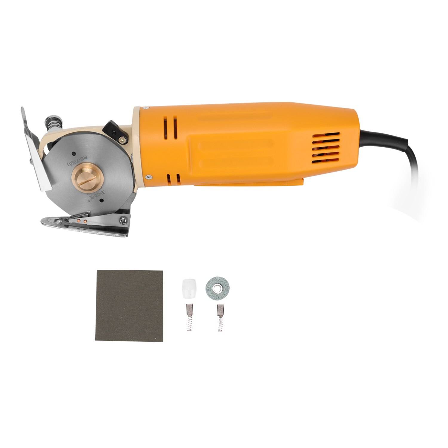 150w handhållen bärbar minishear 70mm rund blad elektrisk tyg skärmaskin tyg skärmaskin