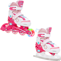 Raven 2in1 Lia (front Led Wheel) Inlines VIT / Rosa - 27-30