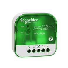LAURITZ KNUDSEN Wiser trådlös dimmerpuck med Multiwire-teknik - valfri anslutning av neutralledare. Dämpar LED-ljuskällor ner till 1VA