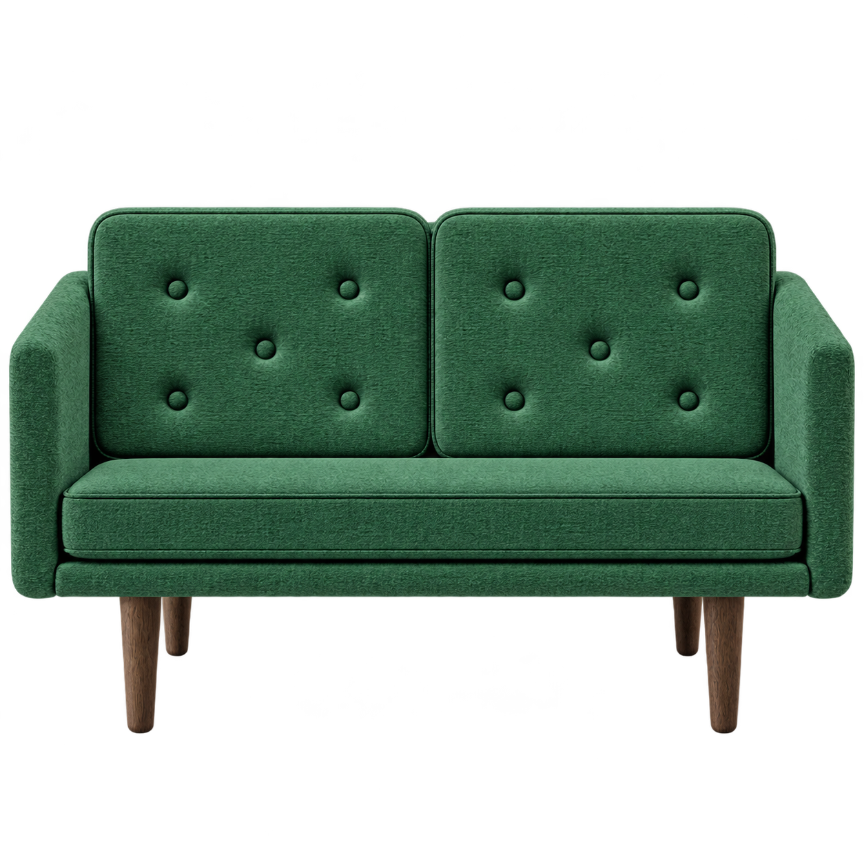 No. 1 Sofa 2-personers, Mood af Børge Mogensen Mood 6101 - Røget eg bejdset - Jacobsen Plus