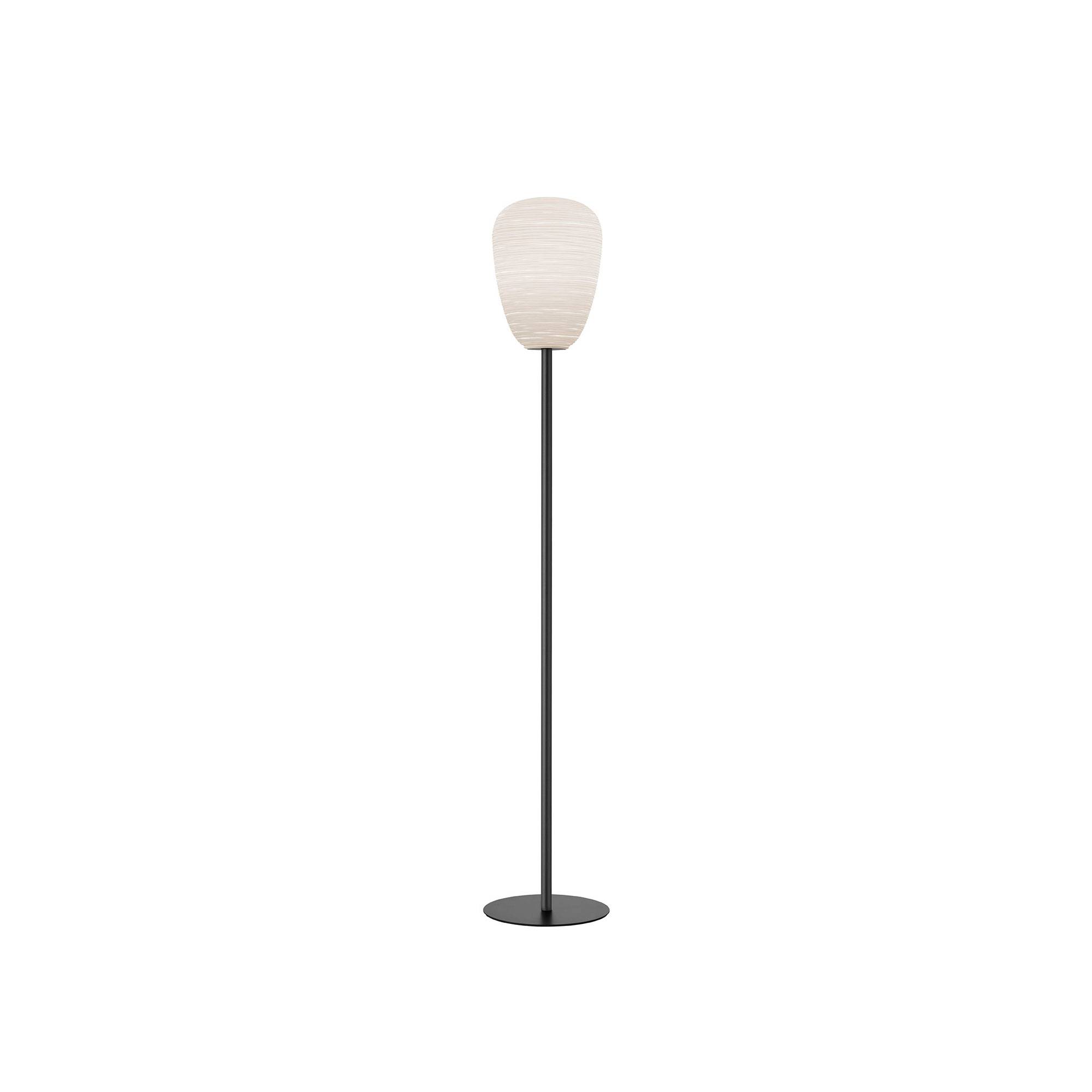 Foscarini - Rituals 1 Golvlampa - Grafitgrå/Vit - Skärmlampor - Ludovica & Roberto Palomba - Grå